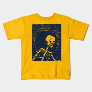 Skeleton Night Kids T-Shirt